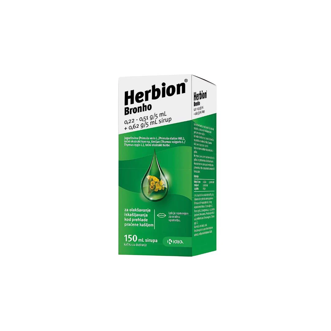 Herbion Sirup od Jagorčevine 150 mL