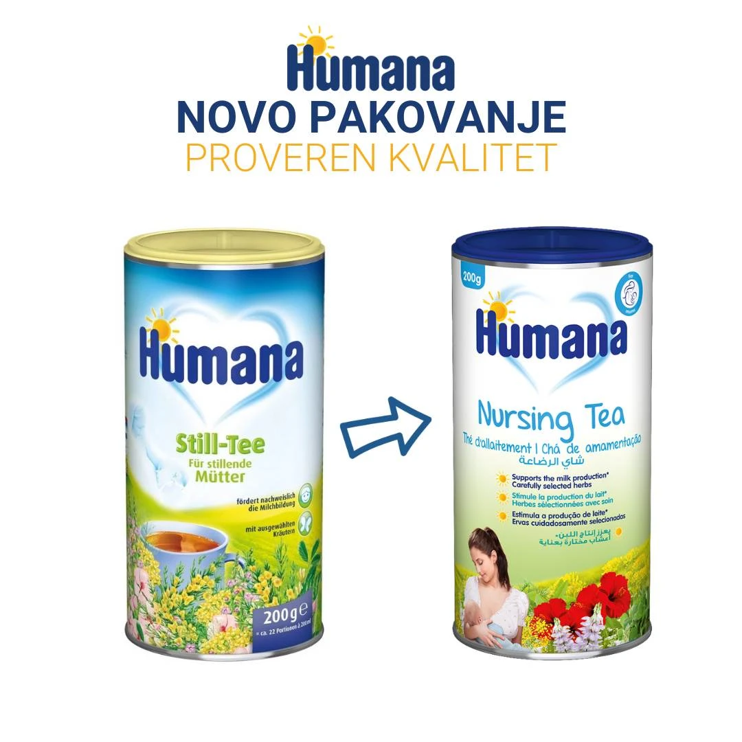 Humana Čaj za Dojilje i Trudnice 200 g