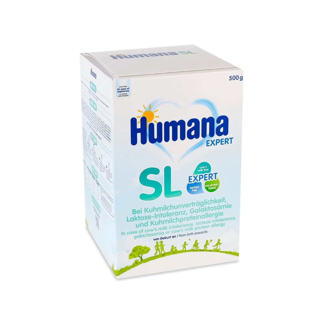 Humana SL EXPERT Mleko bez Kazeina, Laktoze i Glutena 500 g