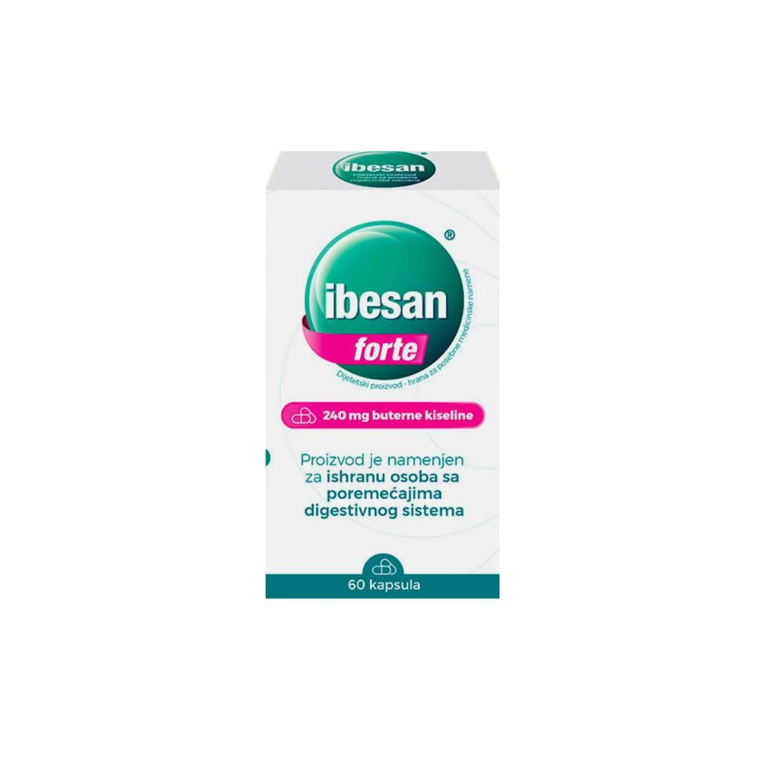 Ibesan® Forte 240 mg 60 Kapsula sa Buternom Kiselinom