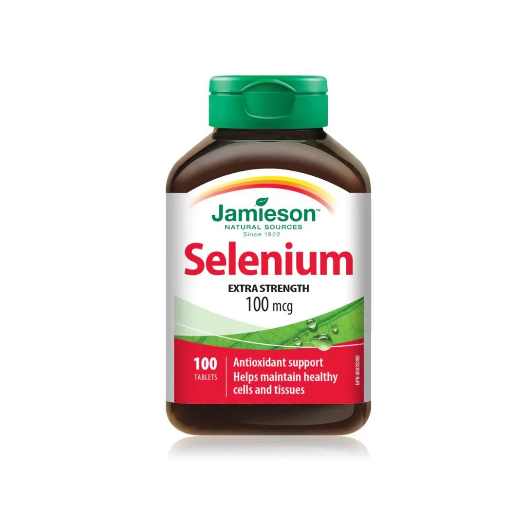 Jamieson™ Selenium 100 mcg 100 Tableta