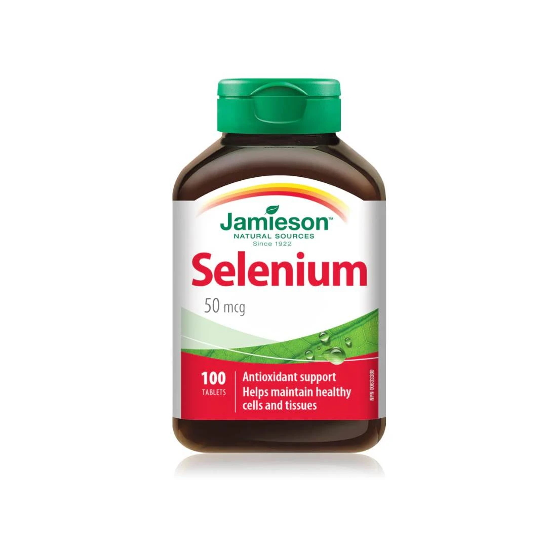 Jamieson™ Selenium 50 mcg 100 Tableta