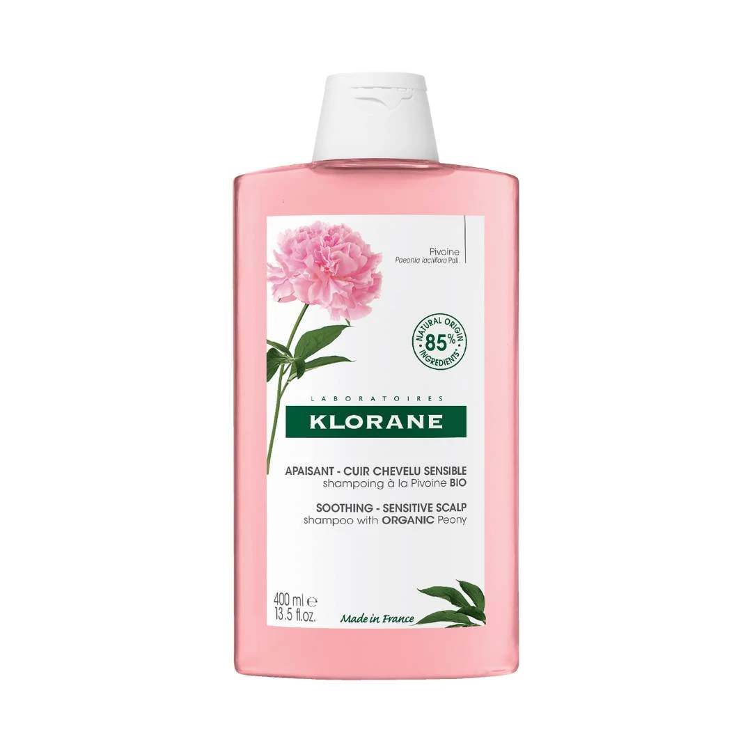 KLORANE Shooting and Anti-irritating Šampon sa Božurom 400 mL