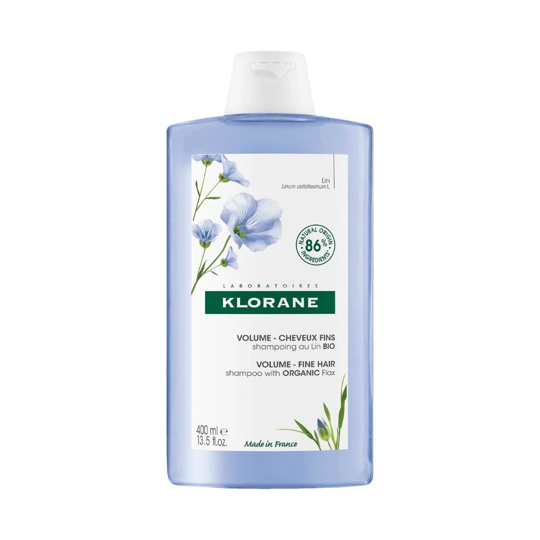 KLORANE Volume Flax Fiber Šampon za Volumen Kose sa Lanom 400 mL