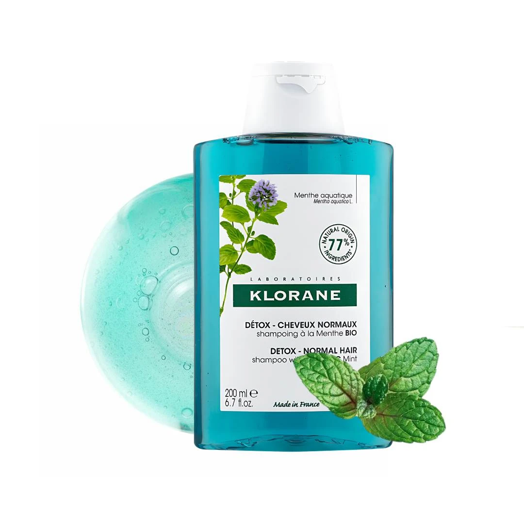 KLORANE Anti-Pollution Detox Šampon sa Mentom 200 mL