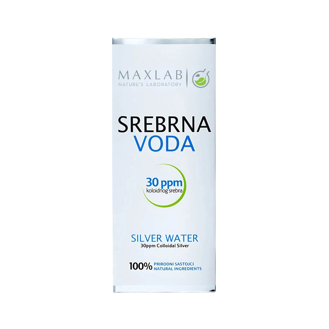 MAXLAB Koloidna Srebrna Voda 30ppm 500 mL