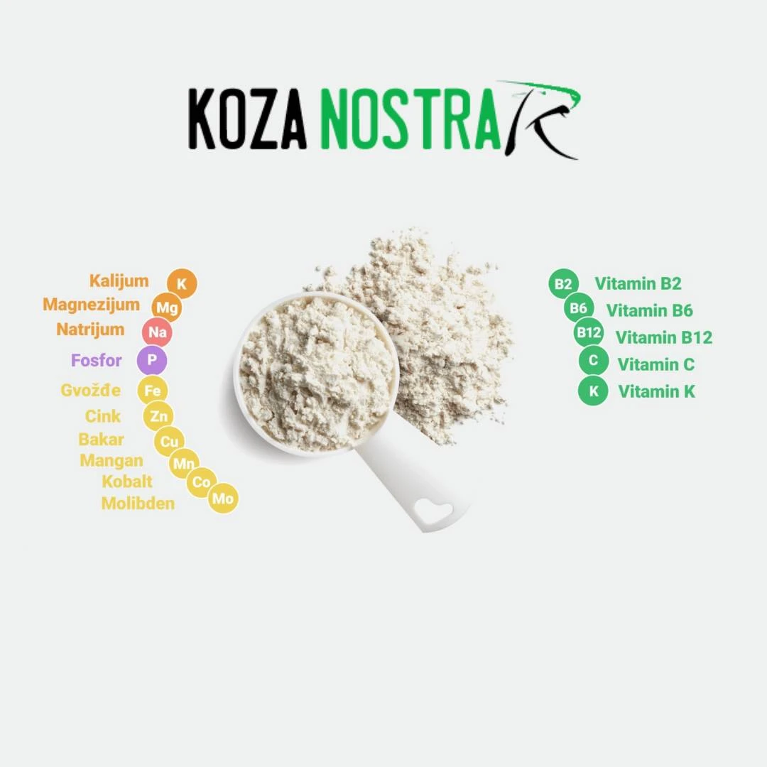 KOZA NOSTRA Liofilizovana Prirodna Kozja Surutka u Prahu 100 g