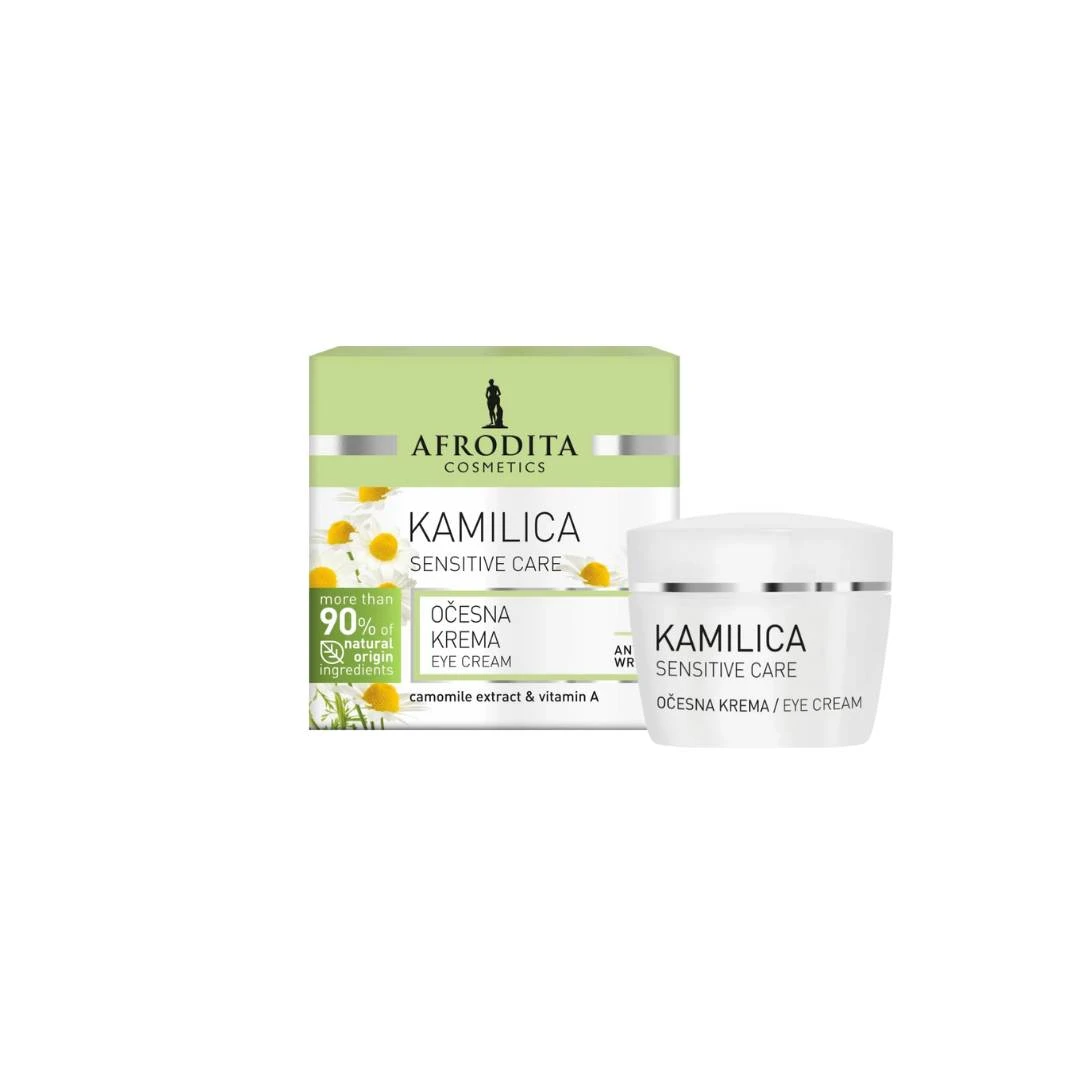 AFRODITA SENSITIVE CARE Antirid Hranljiva Krema sa Kamilicom i Vitaminom A 15 mL