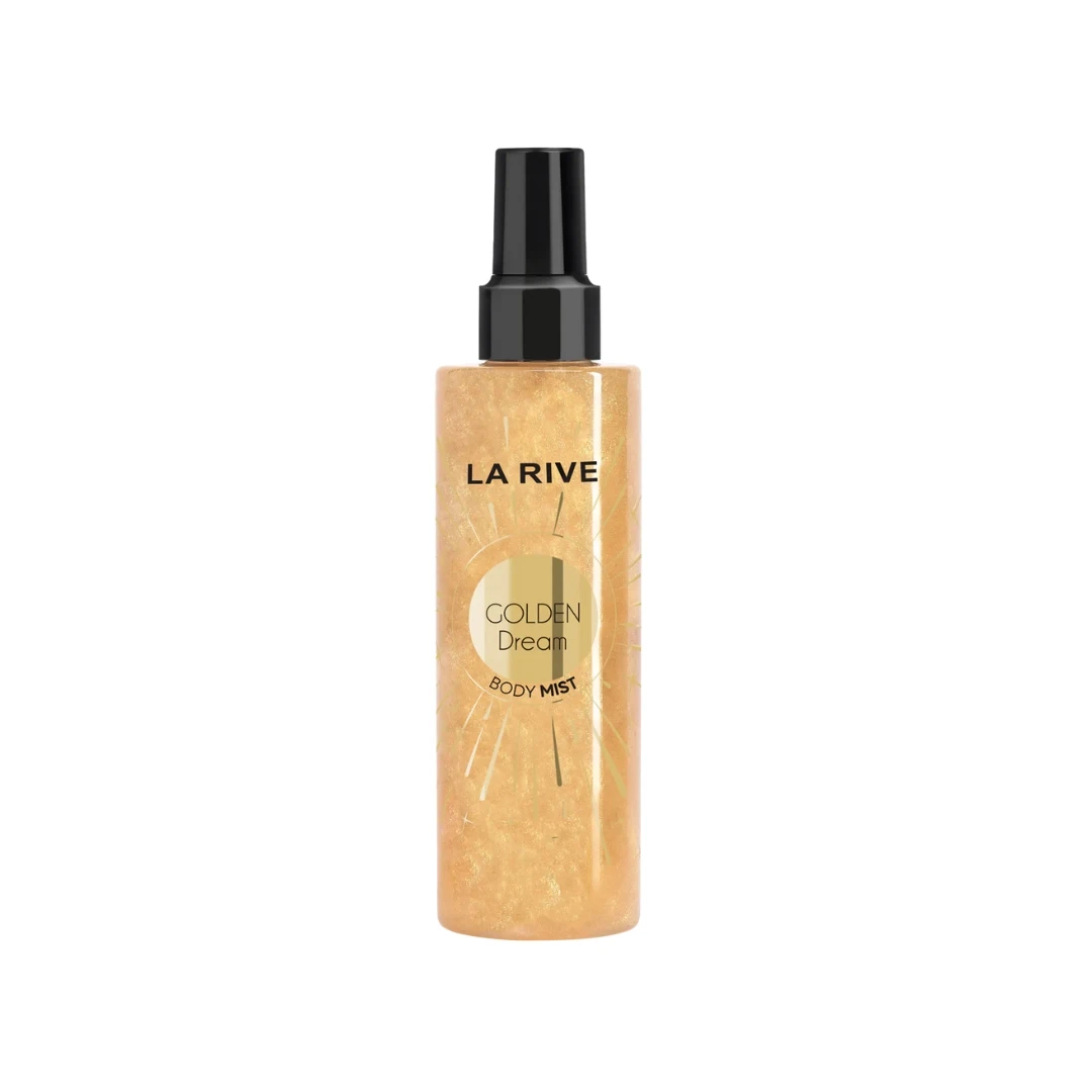 LA RIVE Sprej za Telo sa Šljokicama GOLDEN DREAM 100 mL