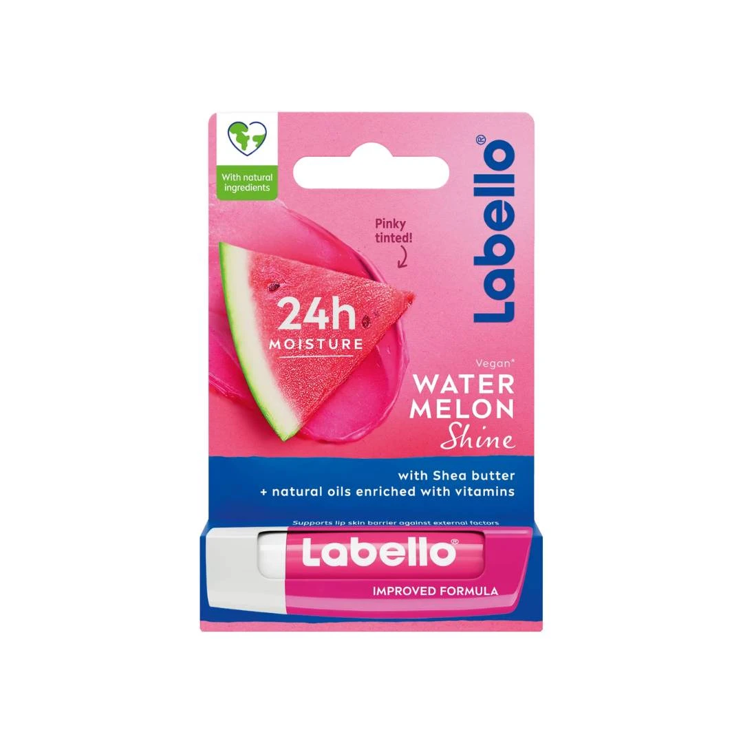 NIVEA Labello® Lubenica Watermelon Shine 4,8 g  Stik za Usne sa Lubenicom