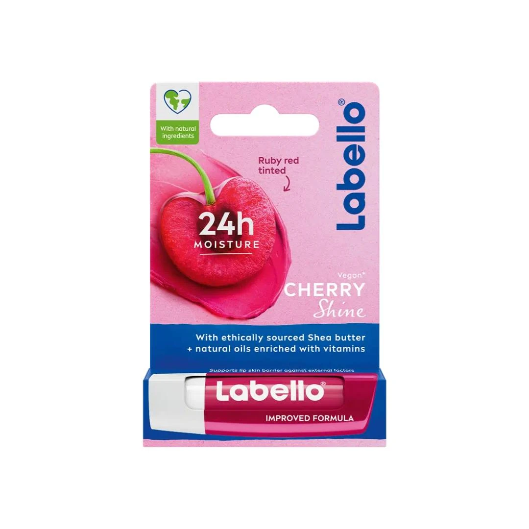 NIVEA Labello® Višnja Cherry Shine 5.5 mL Stik za Hidrataciju Usana