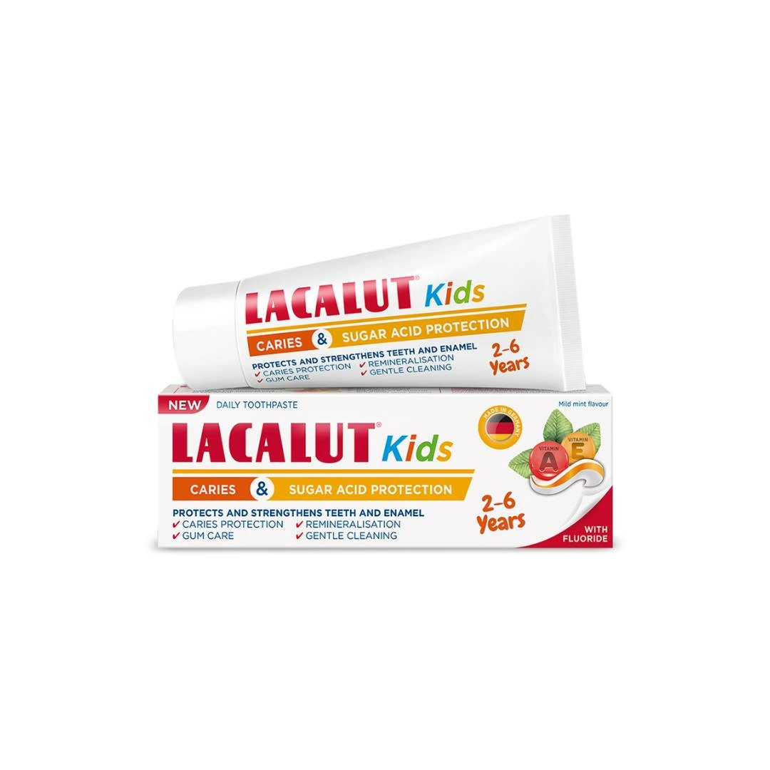 LACALUT® Dečija Pasta za Mlečne Zube 2-6 Godina 55 mL