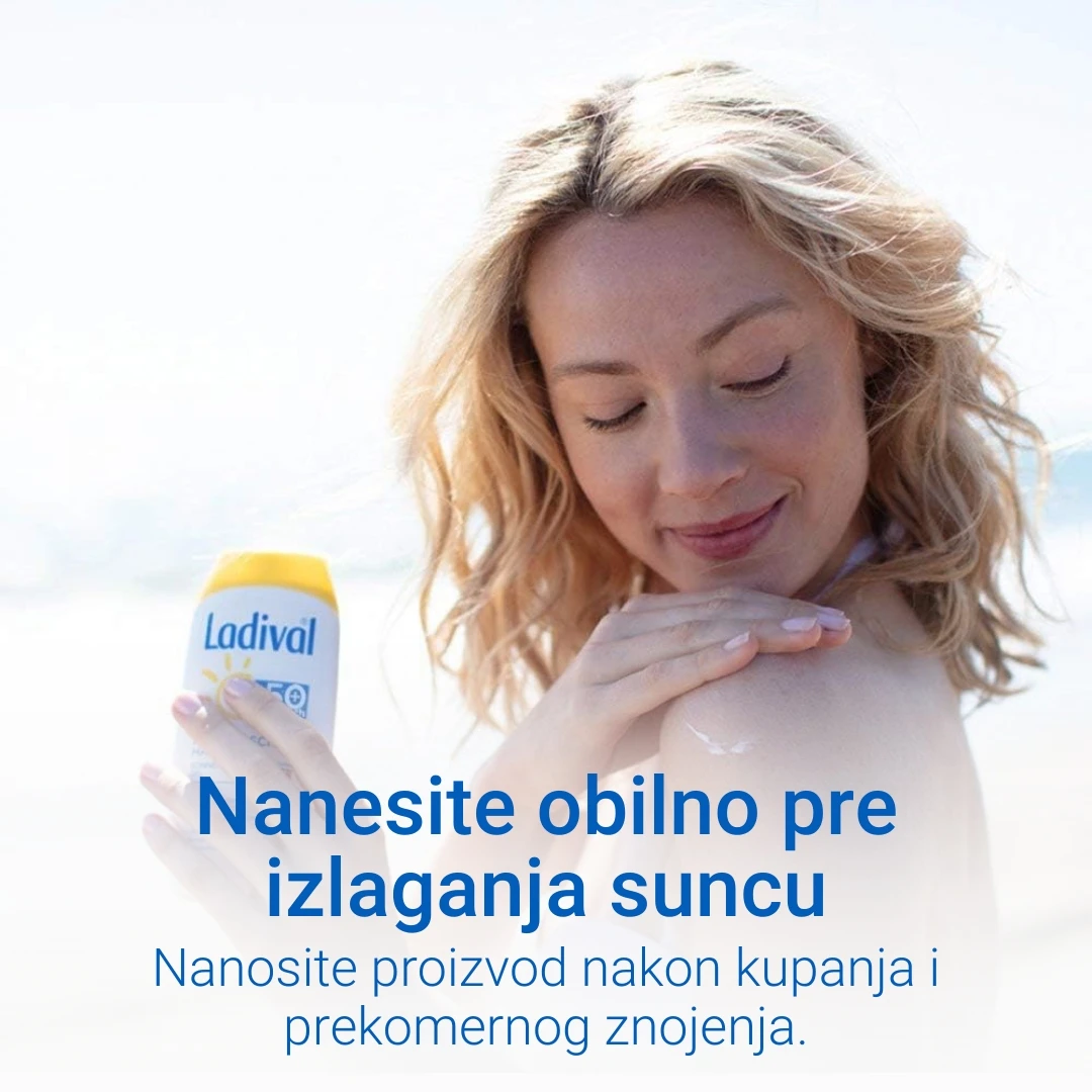 Ladival® Gel za Kožu Sklonu Alergiji na Sunce SPF50+ 200 mL