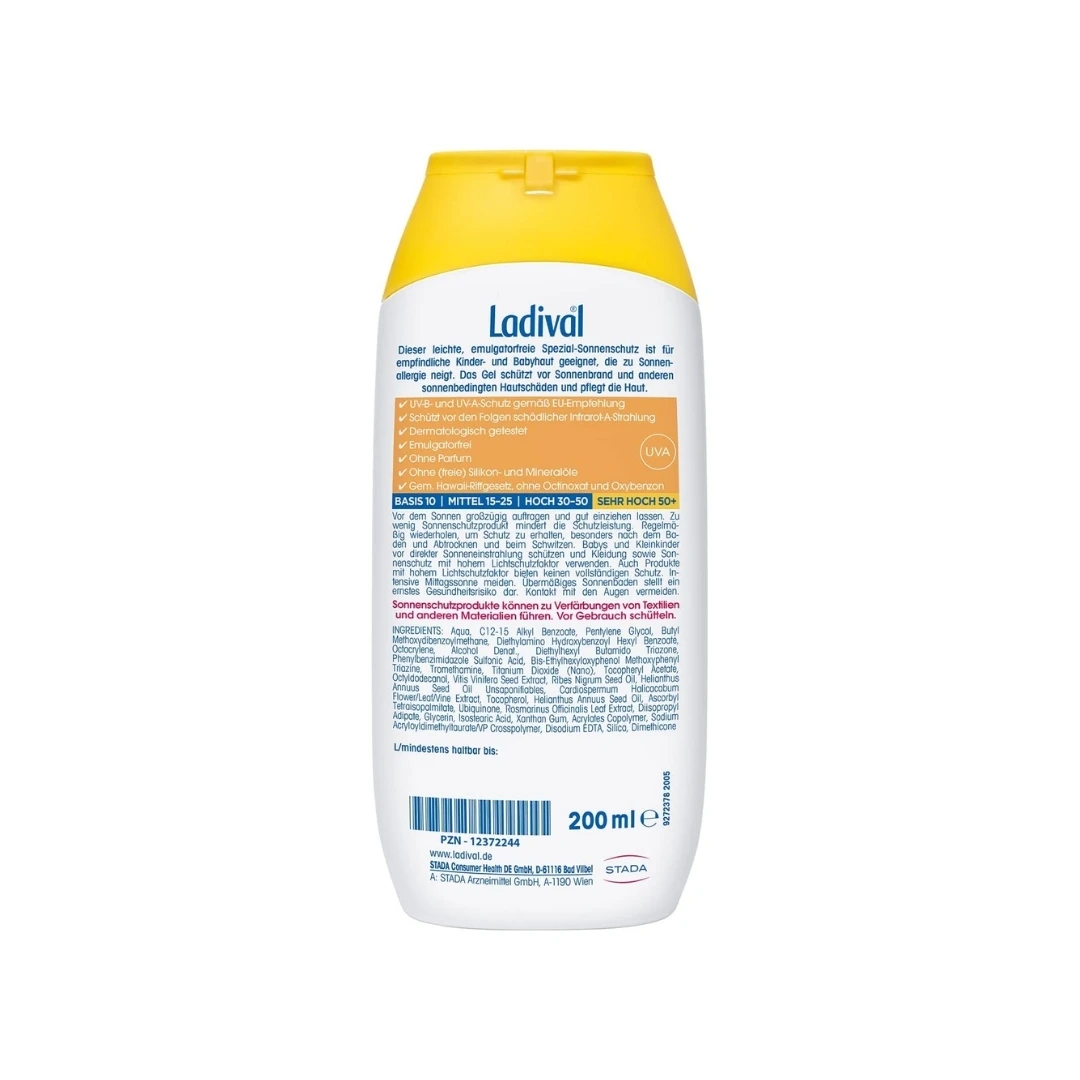 Ladival® Losion za Sunčanje Decu SPF50+ Zaštita od Sunca 200 mL