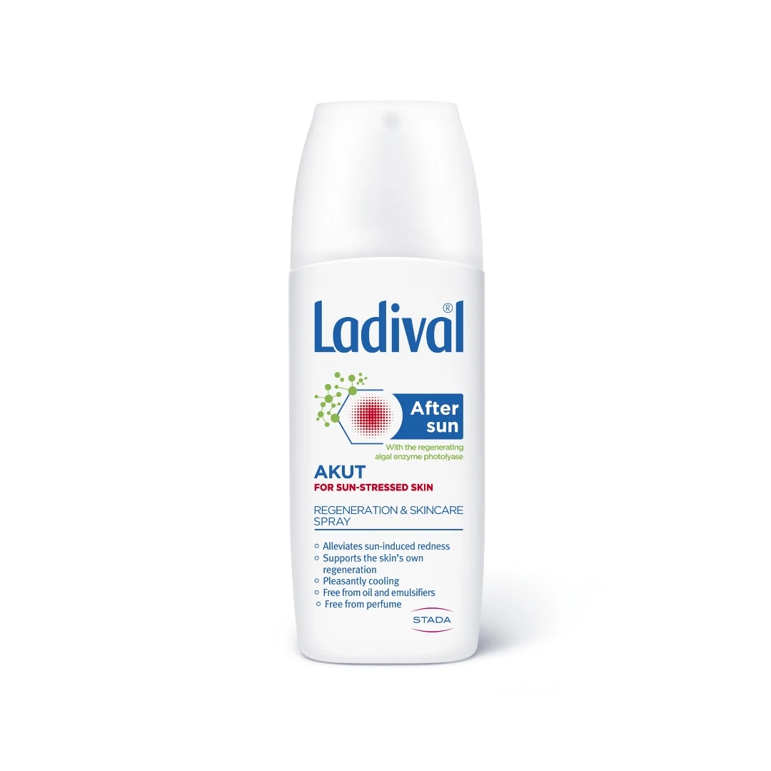 Ladival® AFTER SUN za Regeneraciju Kože Posle Sunčanja, Umirujući Fluid u Spreju 150 mL