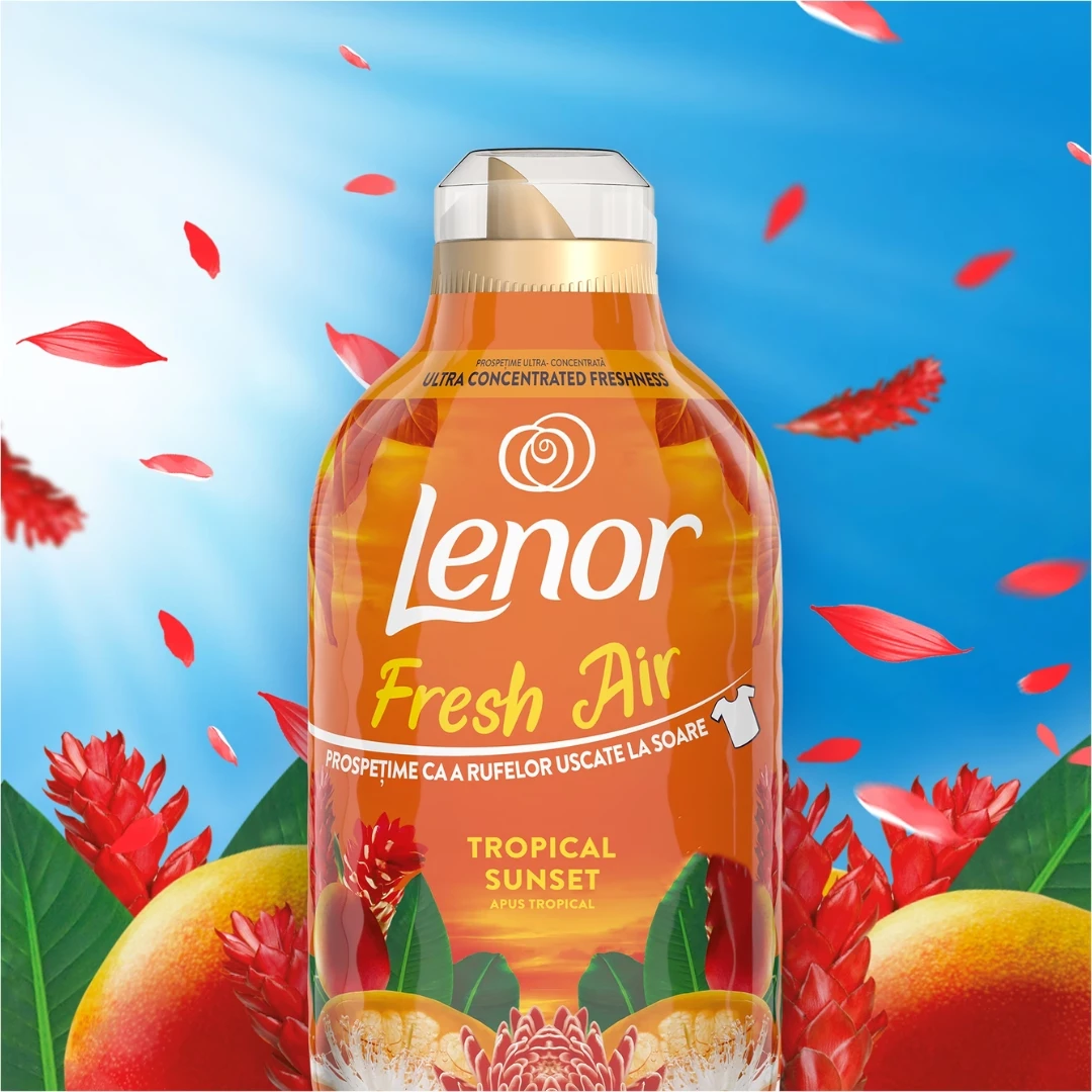 Lenor Koncentrovani Omekšivač za Veš Fresh Air TROPICAL SUNSET Plavi 33 Pranja