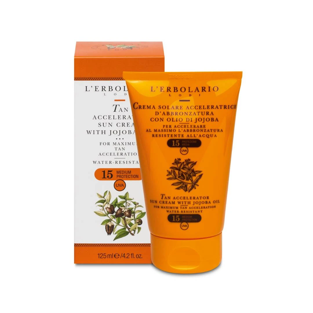 LERBOLARIO Krema za Brzo Tamnjenje SPF 15 125 mL