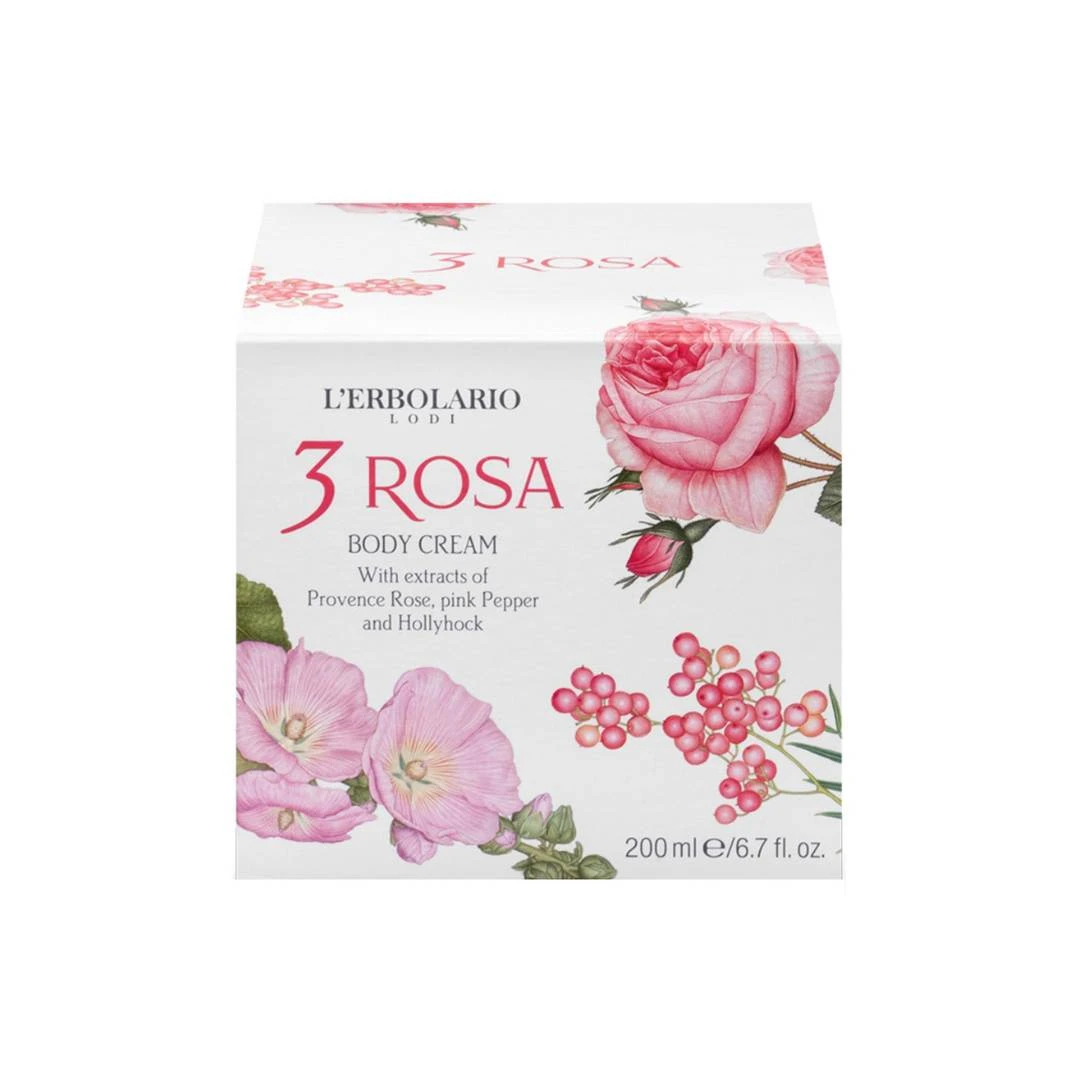 LERBOLARIO Krema za Telo 3 Rosa 200 mL