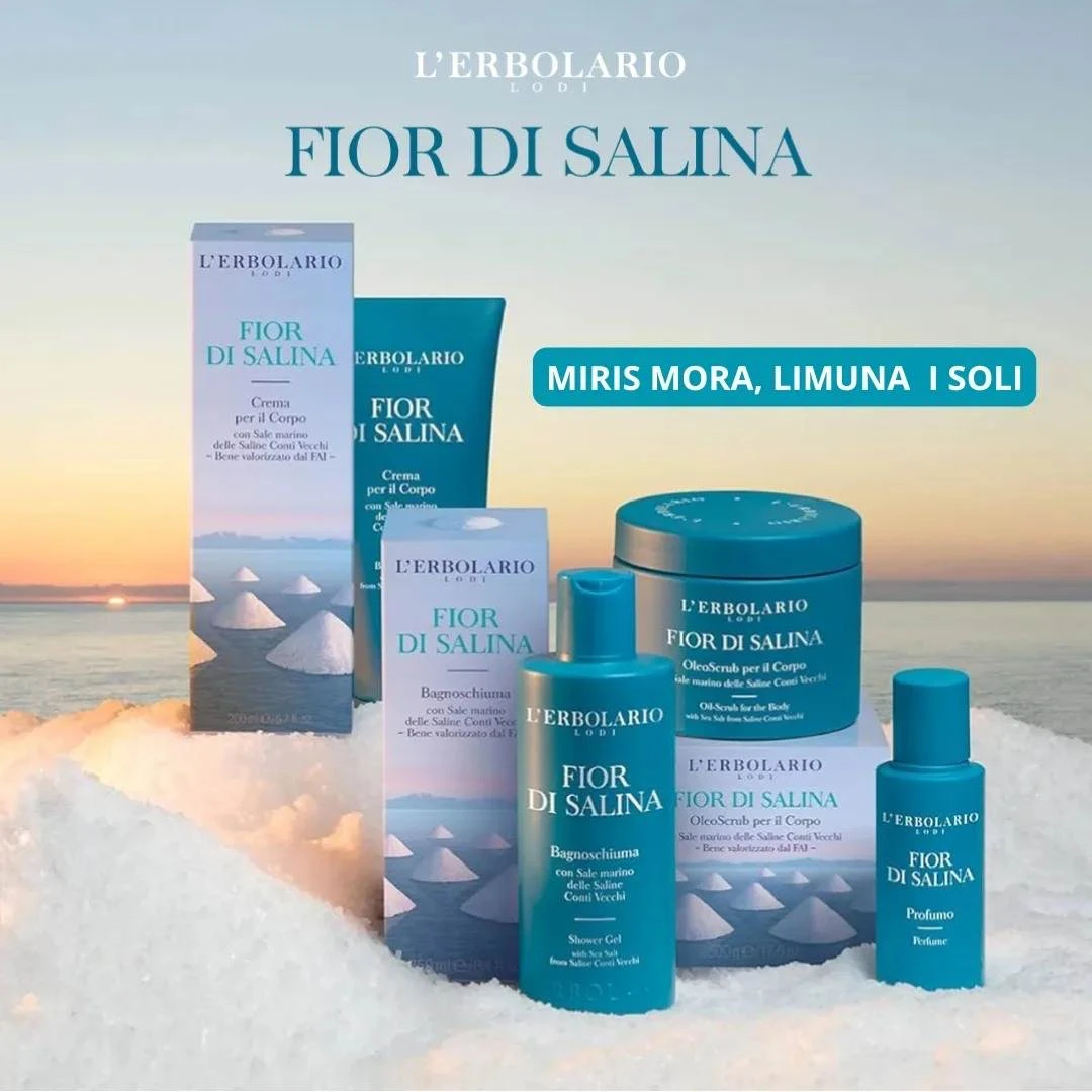 LERBOLARIO Krema za Telo Fior di Salina 200 mL