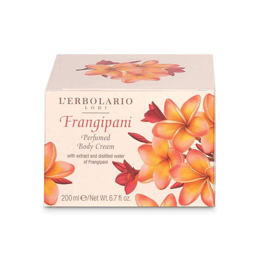 LERBOLARIO Bogata Krema za Telo Frangipani 200 mL