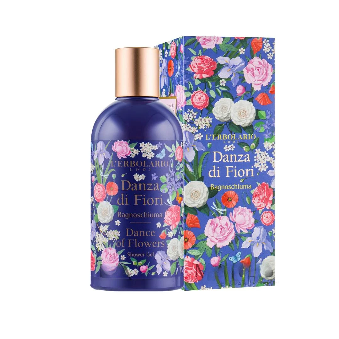 LERBOLARIO Kupka Danza di Fiori Gel za Tuširanje 250 mL