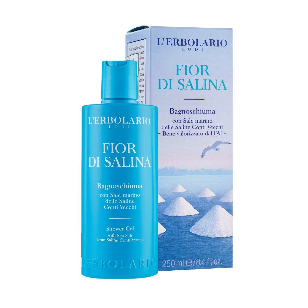 LERBOLARIO Kupka Fior di Salina Gel za Tuširanje 250 mL