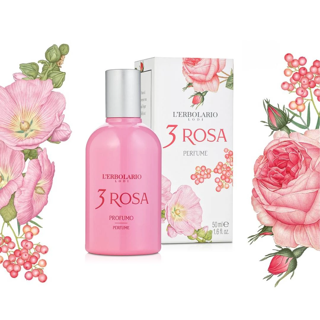 LERBOLARIO Parfem 3 Rosa 50 mL