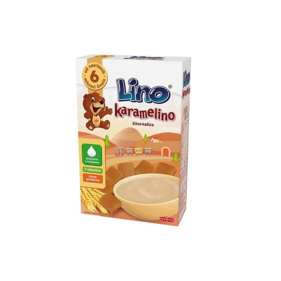 Lino® Bezmlečna Kaša Karamelino 200g