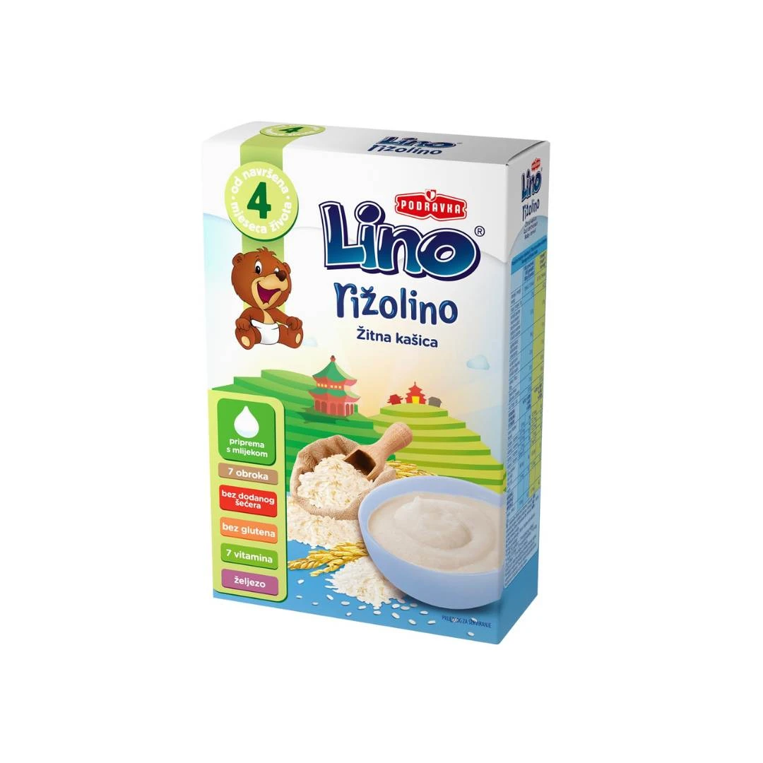 Lino® Bezmlečna Kaša Rižolino 150g