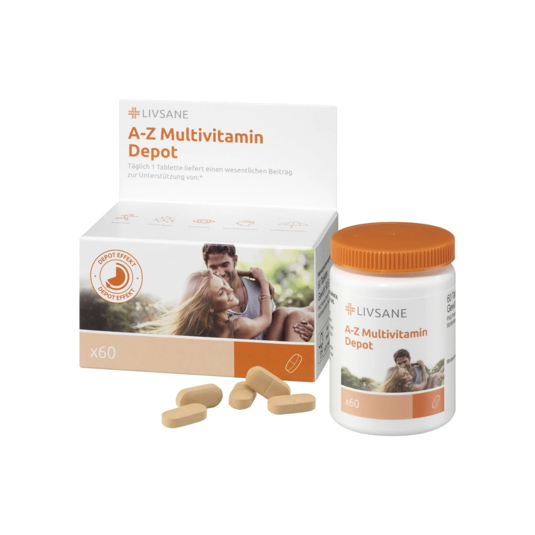 LIVSANE A-Z Multivitamin Depot 60 Tableta