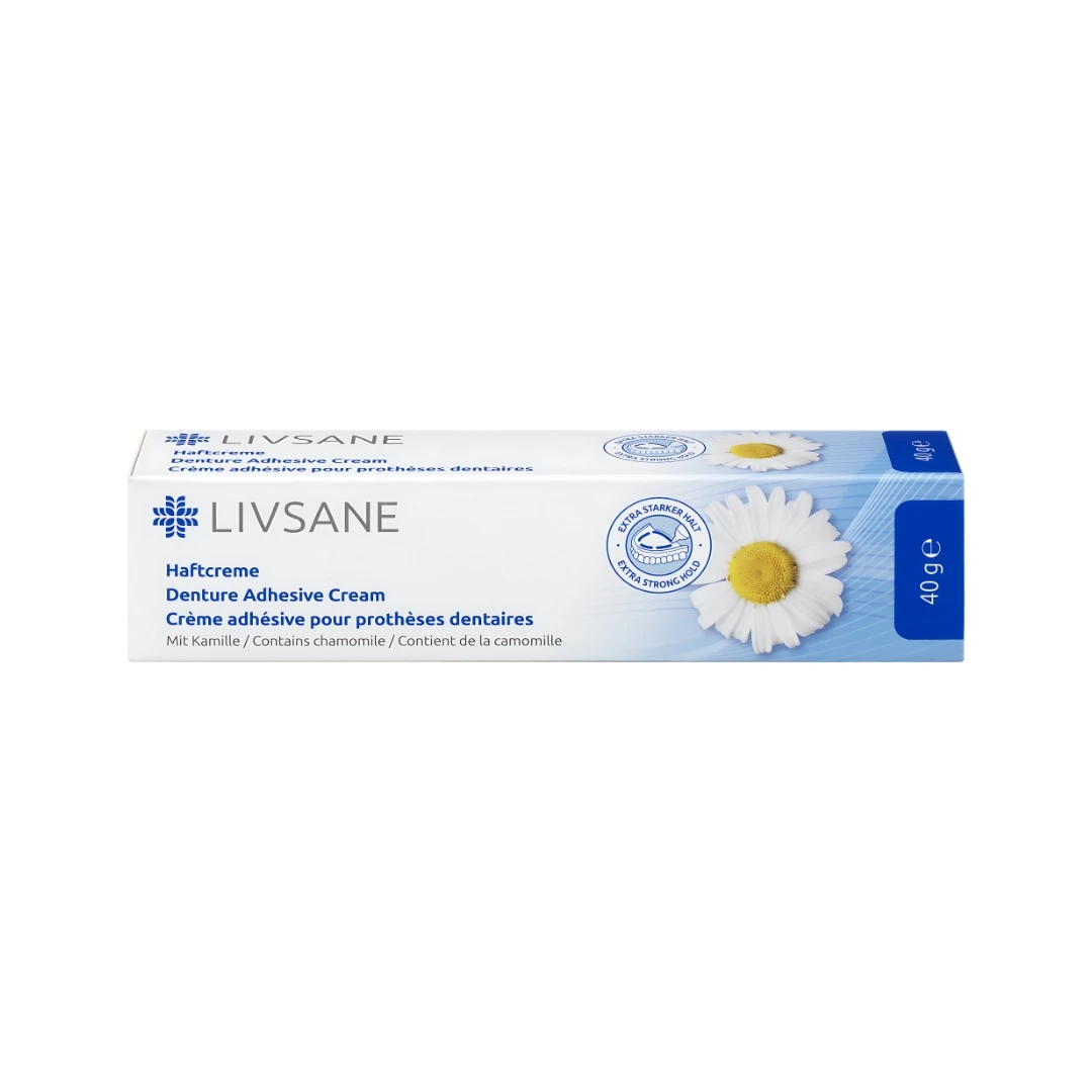 LIVSANE Adhezivna Extra Jaka Krema za Proteze 40g