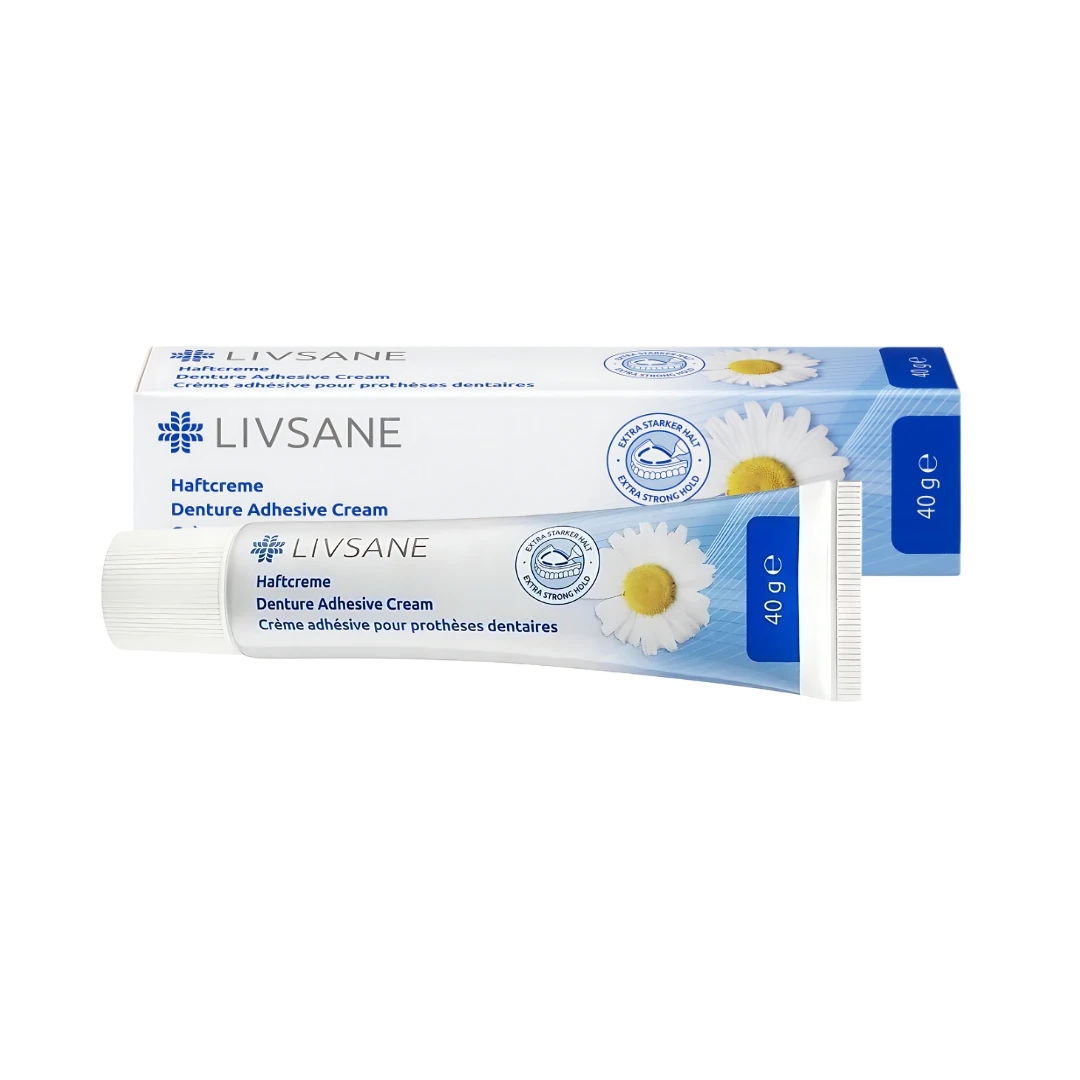 LIVSANE Adhezivna Extra Jaka Krema za Proteze 40g