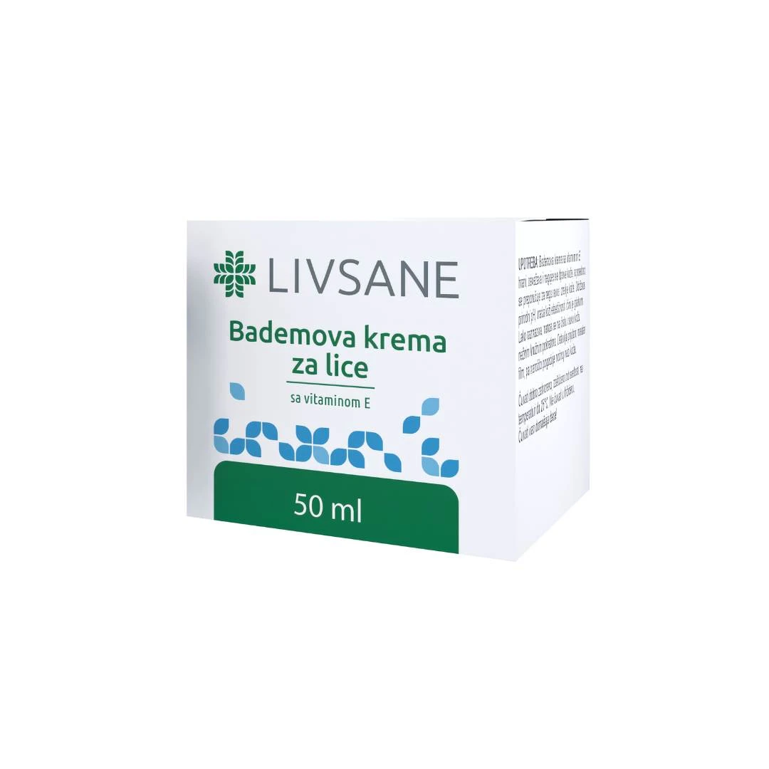 LIVSANE Bademova krema za Lice sa E Vitaminom 50 mL