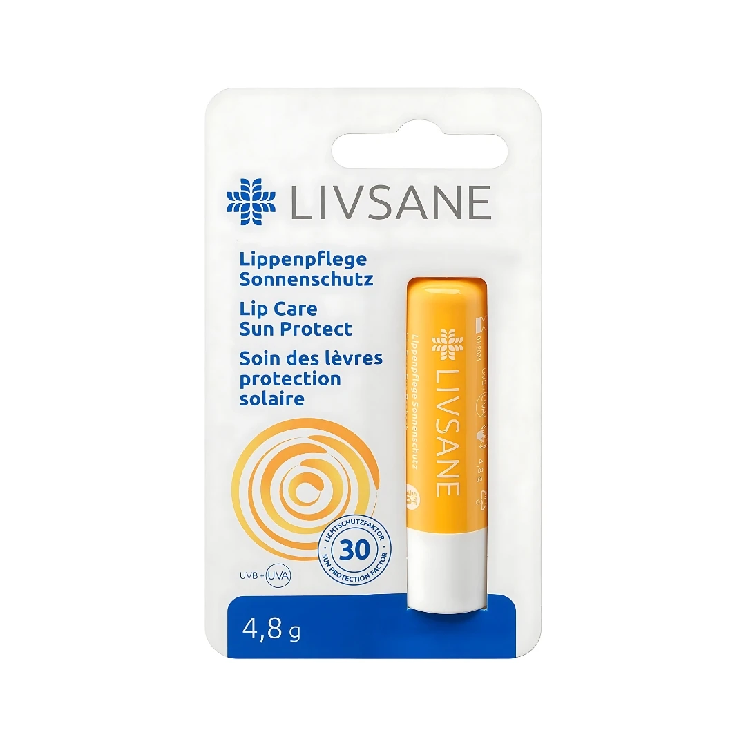 LIVSANE Balzam za Usne SPF 30 Sun Protect  4,8 g