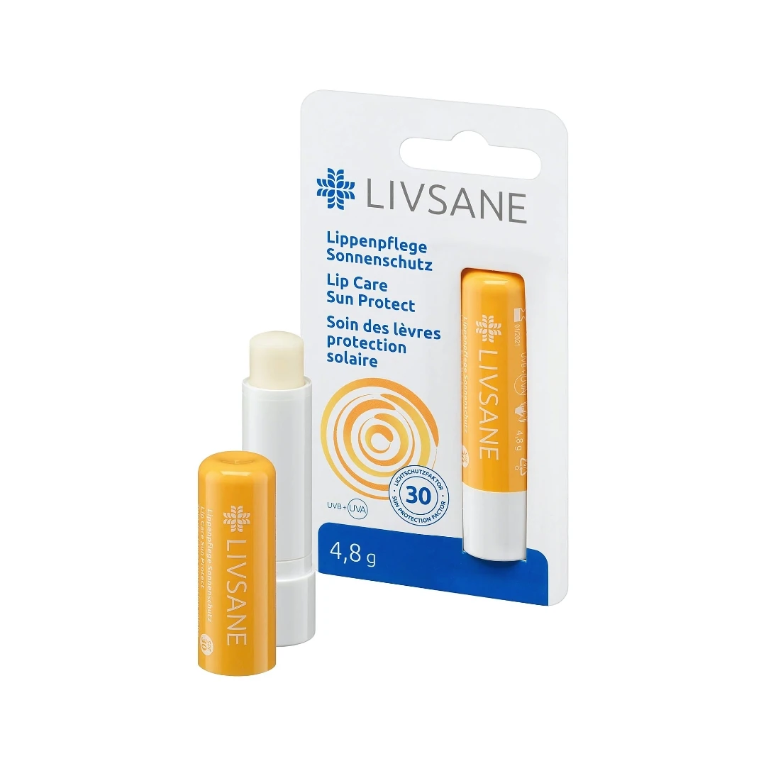 LIVSANE Balzam za Usne SPF 30 Sun Protect  4,8 g