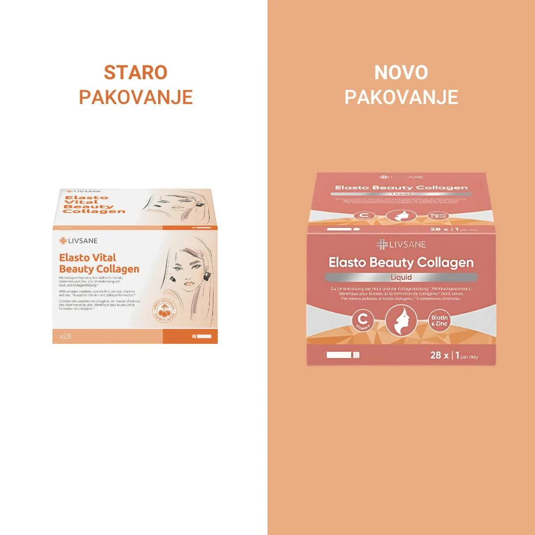 LIVSANE Beauty Collagen 28x25 mL Kolagen u Bočicama