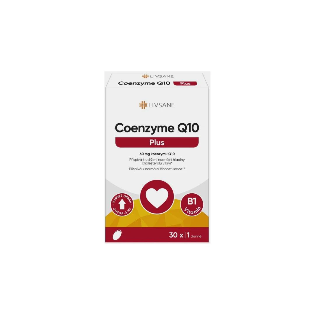 LIVSANE Coenzyme Q10 Plus 30 Kapsula