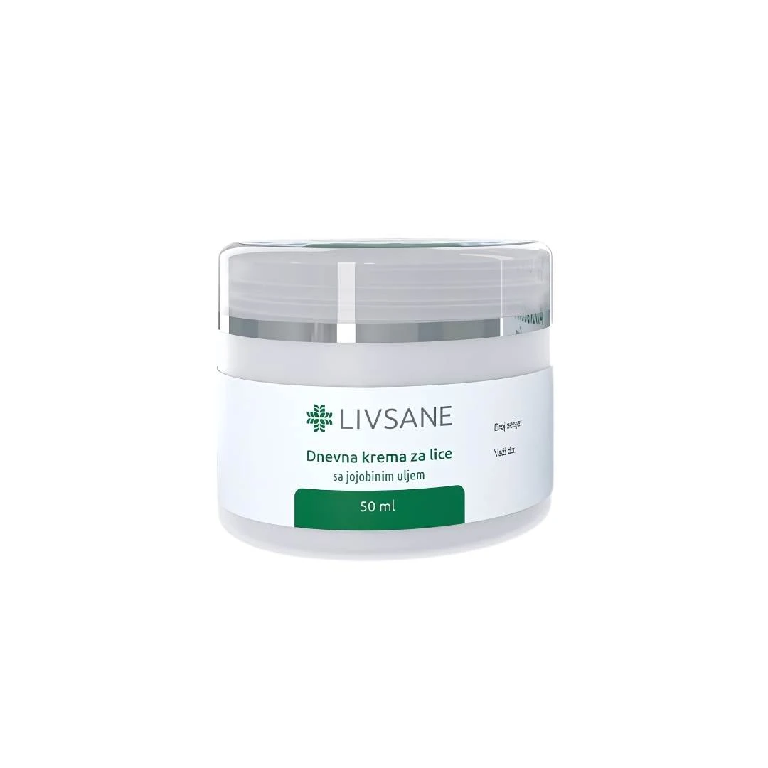 LIVSANE Dnevna Krema za Lice sa Jojobinim Uljem 50 mL