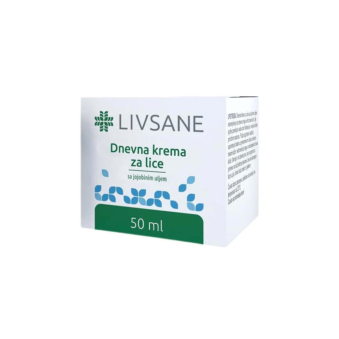 LIVSANE Dnevna Krema za Lice sa Jojobinim Uljem 50 mL