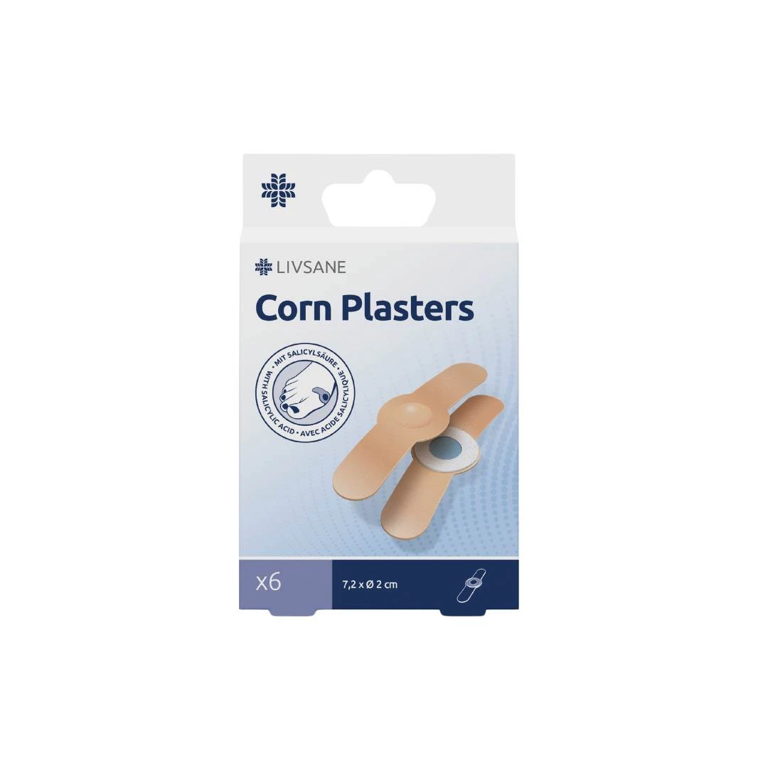 LIVSANE Corn Plasters Flasteri za Kurje Oči 6 Komada