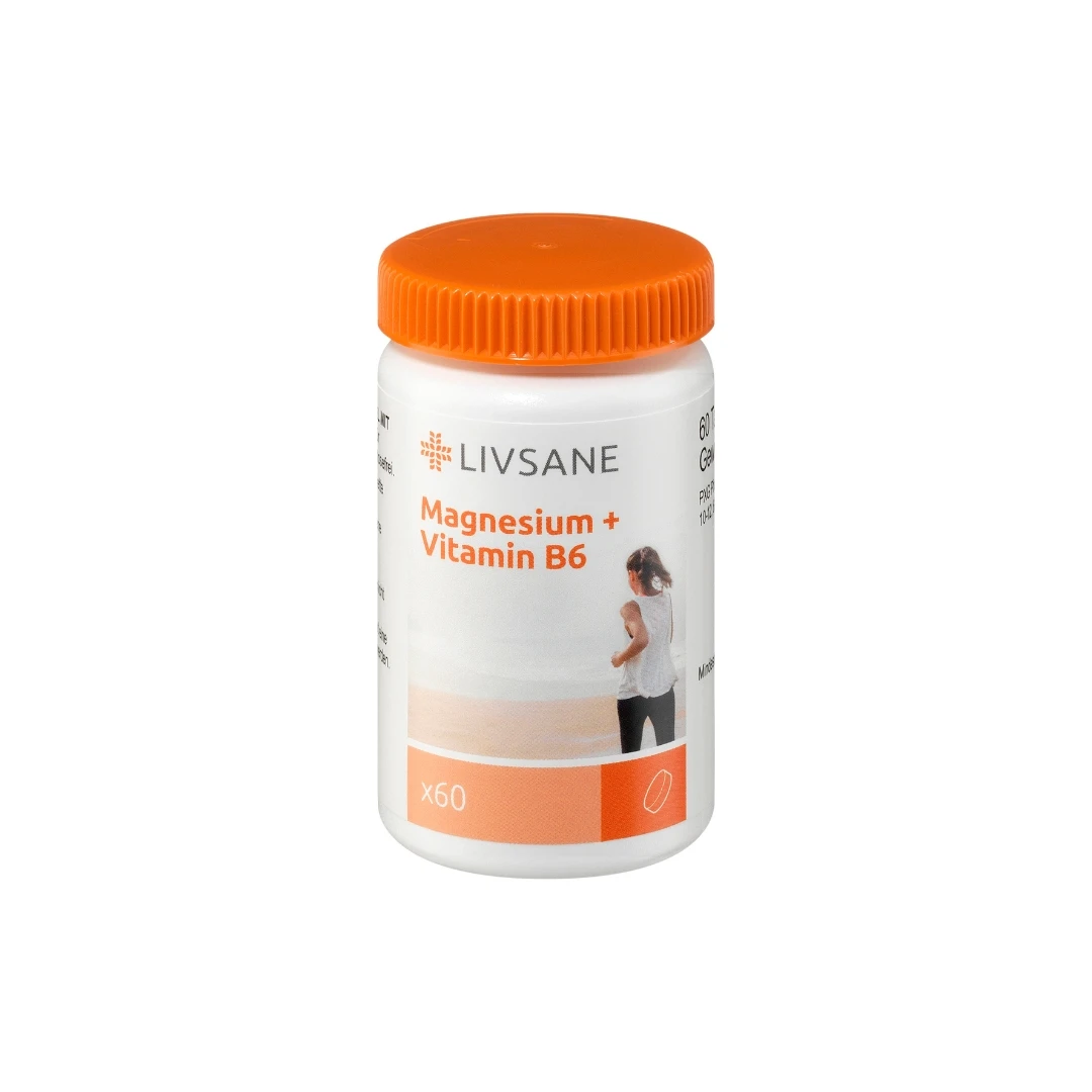 LIVSANE Magnezijum+Vitamin B6 60 Tableta