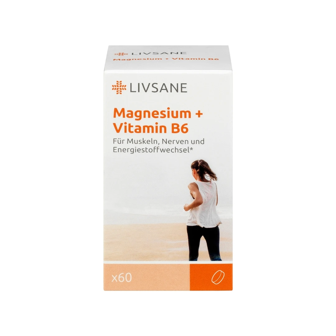 LIVSANE Magnezijum+Vitamin B6 60 Tableta