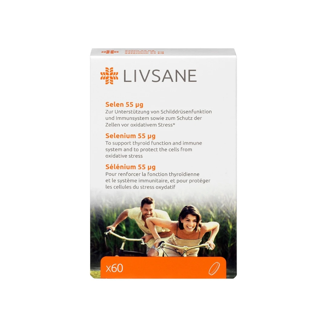 LIVSANE Selen 55 mcg 60 Tableta