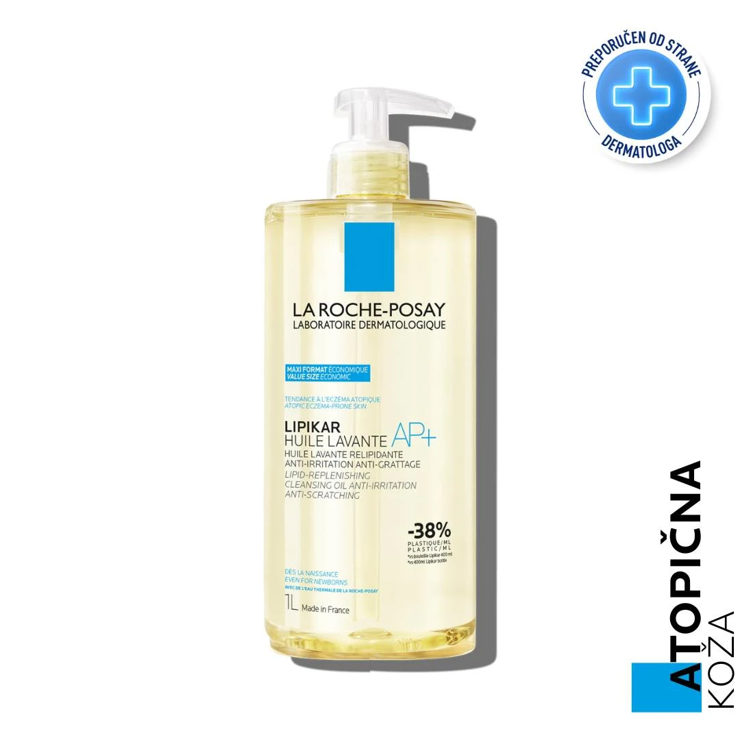 La Roche-Posay LIPIKAR Huile Lavante AP+ Ulje za Kupanje 1 L