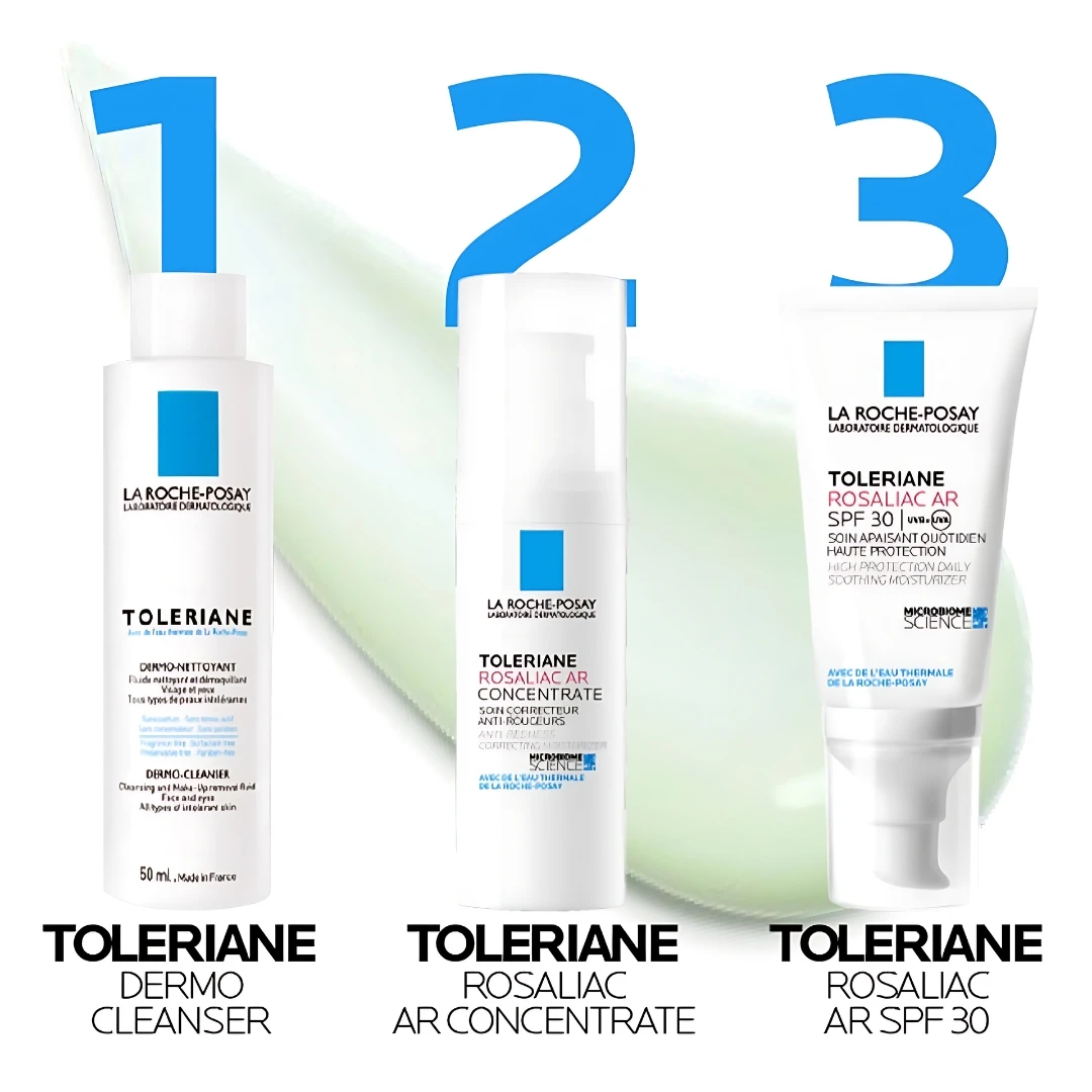 La Roche Posay TOLERIANE ROSALIAC AR CONCENTRATE Korektivna Nega za Ublažavanje Crvenila sa Zelenim Pigmentom 40 mL