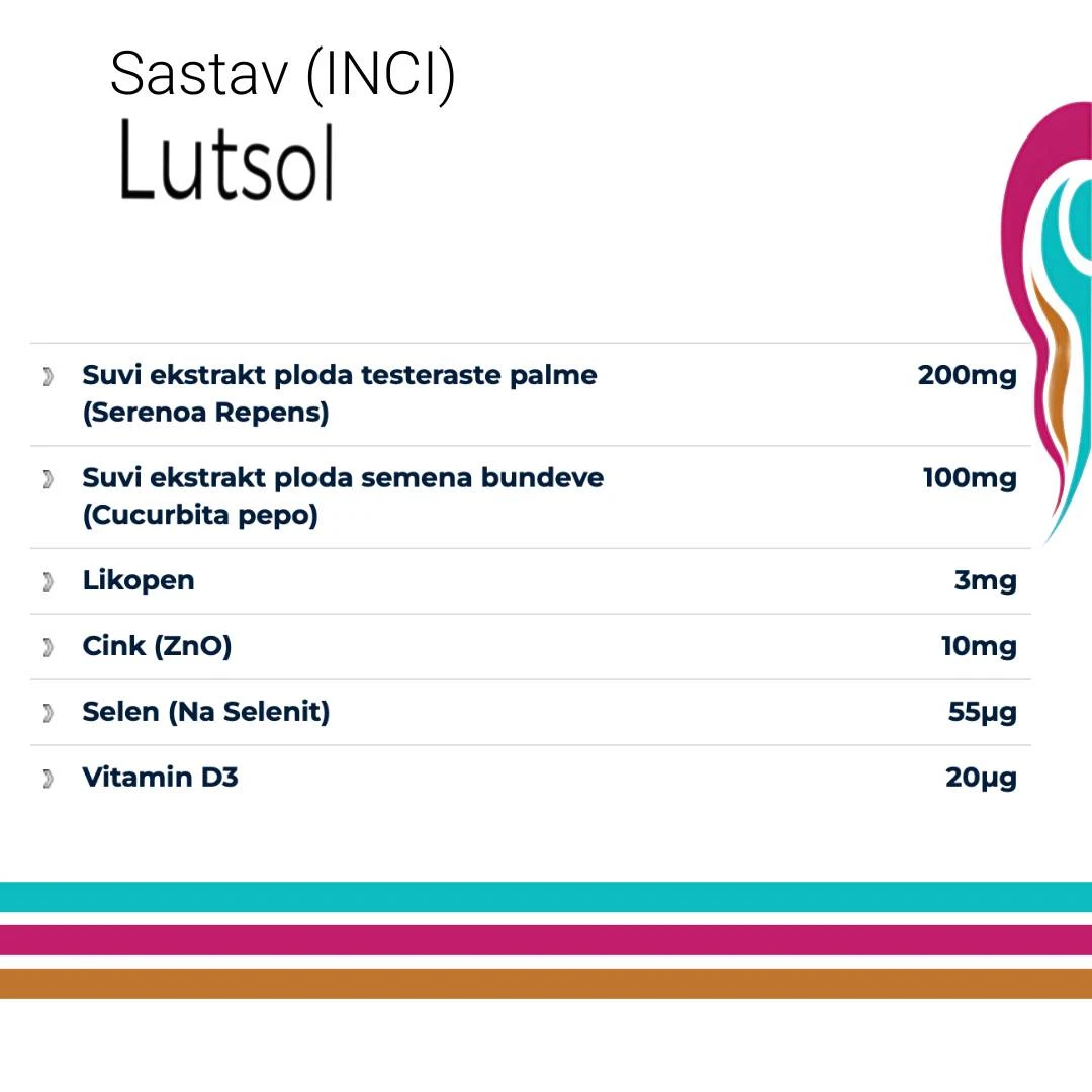 Lutsol 30 Kapsula za Normalnu Funkciju Prostate