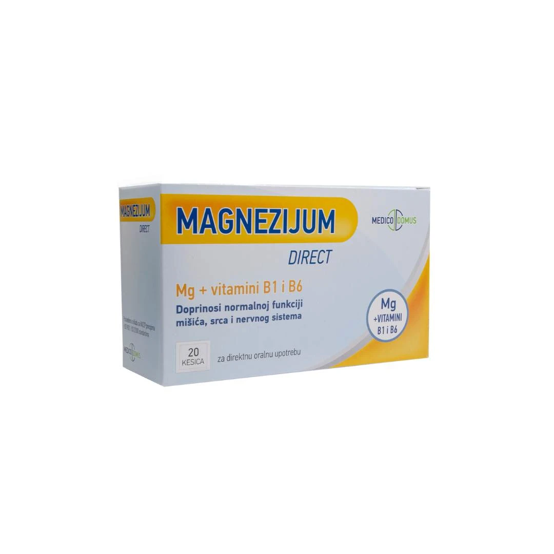 MEDICODOMUS MAGNEZIJUM Direct 20 Kesica