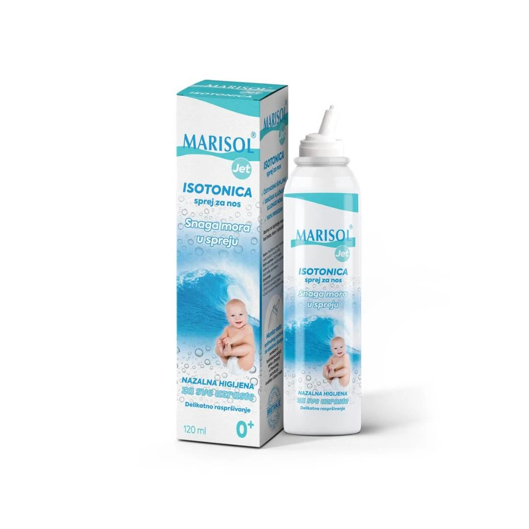 MARISOL® Jet Isotonica Sprej Rastvor za Nos 0+ 120 mL