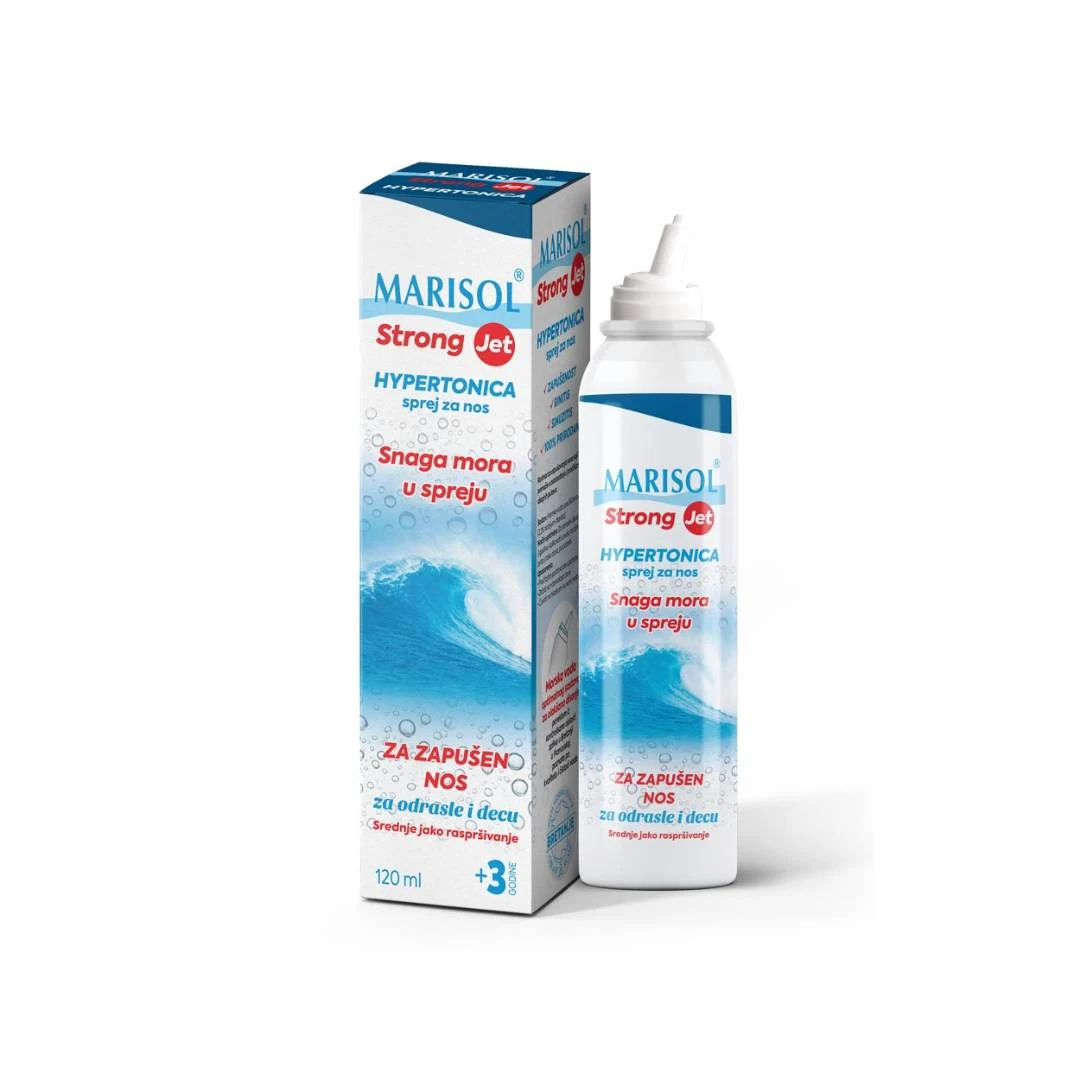 MARISOL® Strong Jet Hypertonica Sprej Rastvor za Nos 120 mL