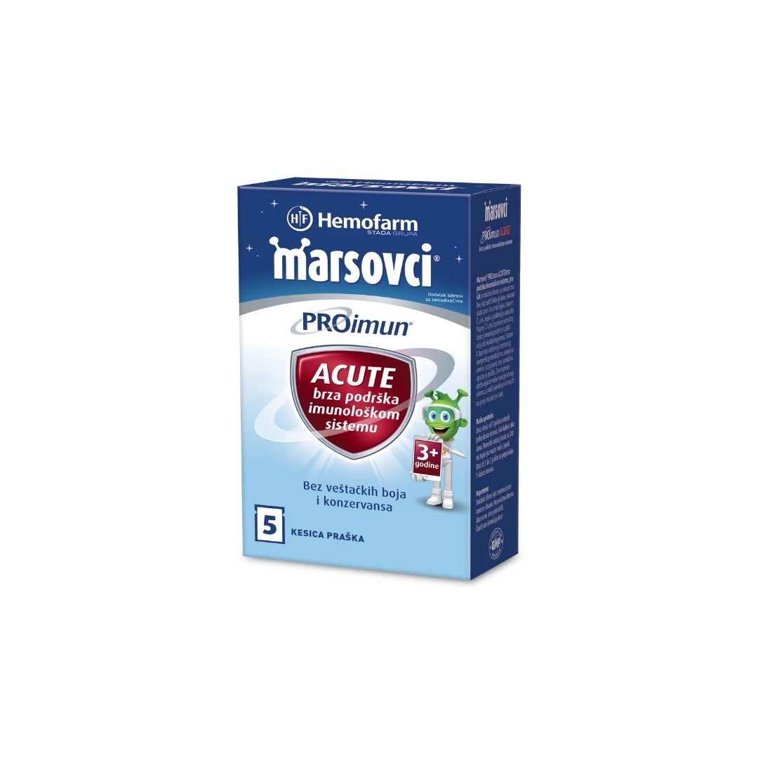 Hemofarm Marsovci® ACUTE PROimun 5 Kesica